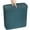 Bluish Green, variant on Small Bathroom Trash Can with Lid Slim Wastebasket Garbage Can Plastic Container Basket Trash Bin for Kitchen, Laundry Room, Office, Kids Room, Dorm, Navy Blue, 3.2 Gallon