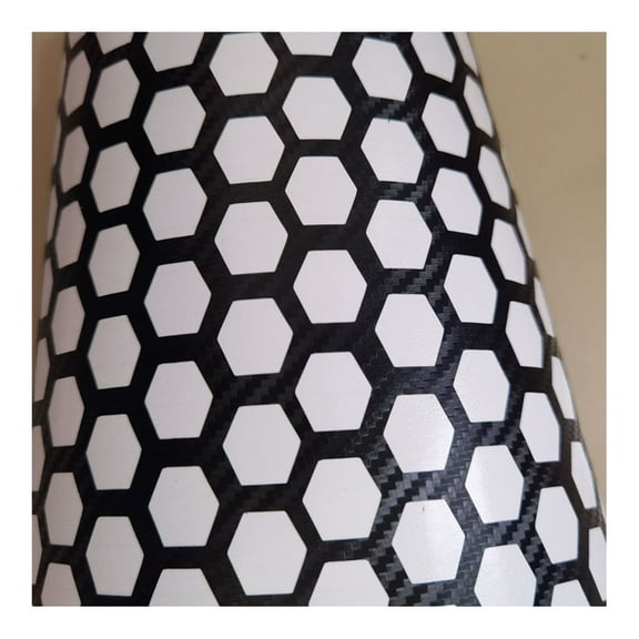 PVC Decals Trim Rear Light Film Taillight Lamp Cover Honeycomb Gaphic for Car