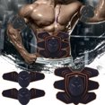 thumbnail image 4 of 3Pcs Estimulador De Entrenamiento Muscular Abdominal Body Building Pad Ejercicio De Entrenamiento Sunnimix estimulador de abdominales para hombres, 4 of 8