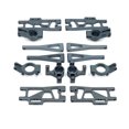 thumbnail image 1 of Vogacara 1/12 RC Car Swing Arms Metal Steering Cup Upgrade Modificación C-mount Repuestos Kit trasero Reemplazo para WLtoys 12402-A 12409 Red Kits de construcción modelo tipo 4 Vogacara FN010140-04B, 1 of 6