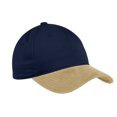 thumbnail image 1 of Port Authority C815 Two-Tone Brushed Twill Cap, Navy/Khaki, OSFA, 1 of 1