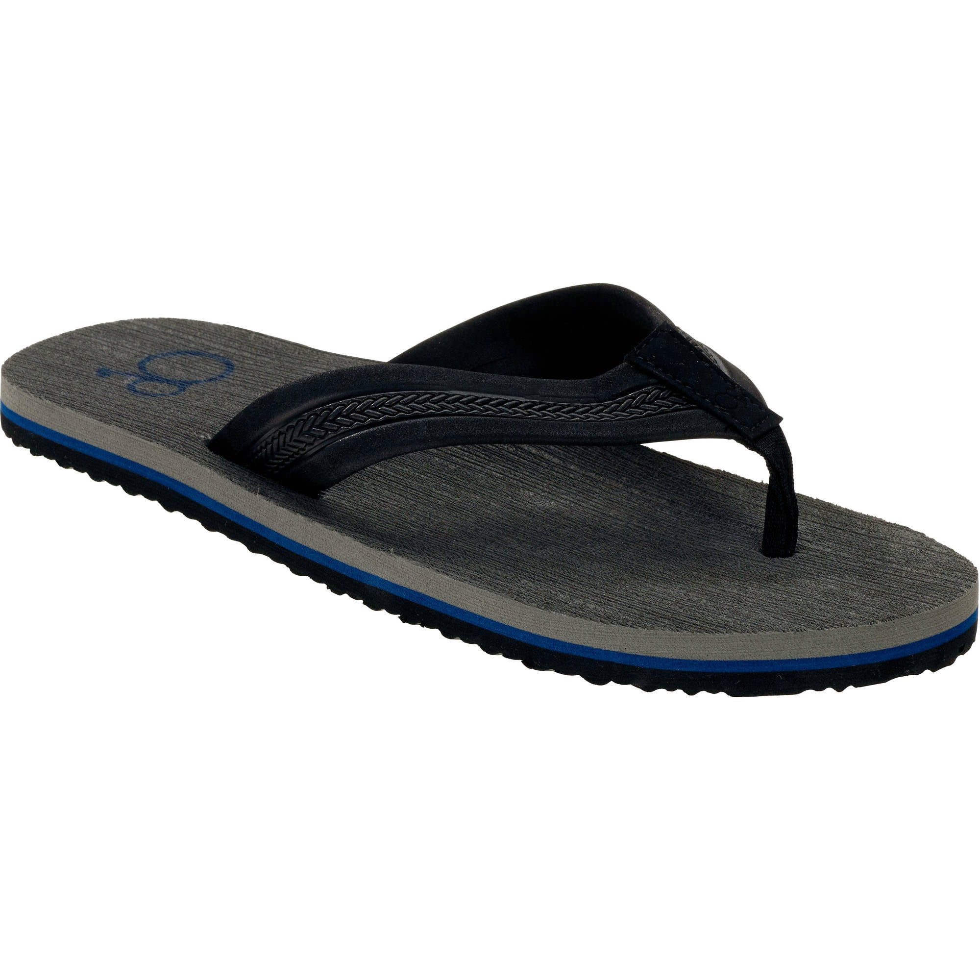 OP Men's Solid Beach Flip Flop Sandal - Walmart.com