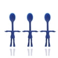 thumbnail image 2 of Cuchara de silicona con forma de cuerpo humano para bebé, cuchara de arroz resistente al calor, suave y flexible, accesorios de alimentación segura para el cuidado del bebé, 2 of 4