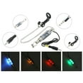 thumbnail image 2 of KUFptva Fishing Bites Alarm Chain Hanger Fishing Swingers Sensitive Alarm Swingers LED Illuminated Indicators Fishing Accessory, 2 of 7