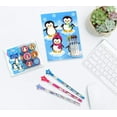 thumbnail image 5 of TINYMILLS 24 Pcs Penguins Multi Point Stackable Push Pencil Assortment with Eraser for Winter Themed Party Favor Ice Skating Party Favors Classroom Rewards Carnival Prizes, 5 of 5