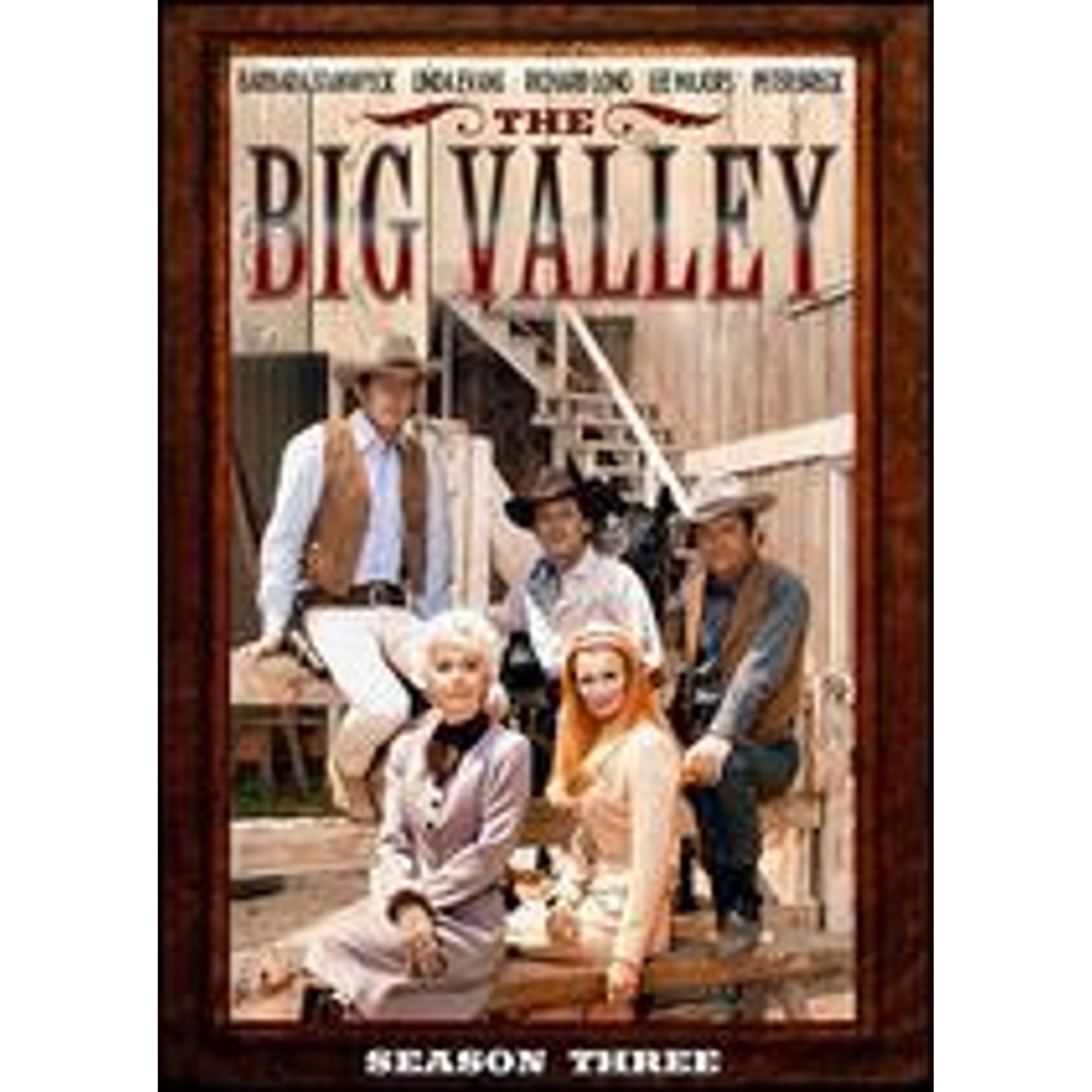 Universal Studios, DVD, The Big Valley Season 3, Drama, Timeless