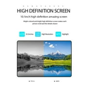 Tablet 2025 Newest Android 12 Tablet, 10 Inch Tablet,5G Wi-Fi Tablet Computer,2 In 1 Tablet with Keyboard, 256GB ROM+8GB RAM ,Octa-Core Processor,1920 * 1200 IPS,Bluetooth,GPS,Black