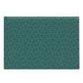 thumbnail image 1 of Teal Cutting Board, Abstract Line Art Modern Expressionist Design Water Drop Pattern in Various Sizes, Decorative Tempered Glass Cutting and Serving Board, Large Size, Teal Turquoise, by Ambesonne, 1 of 1