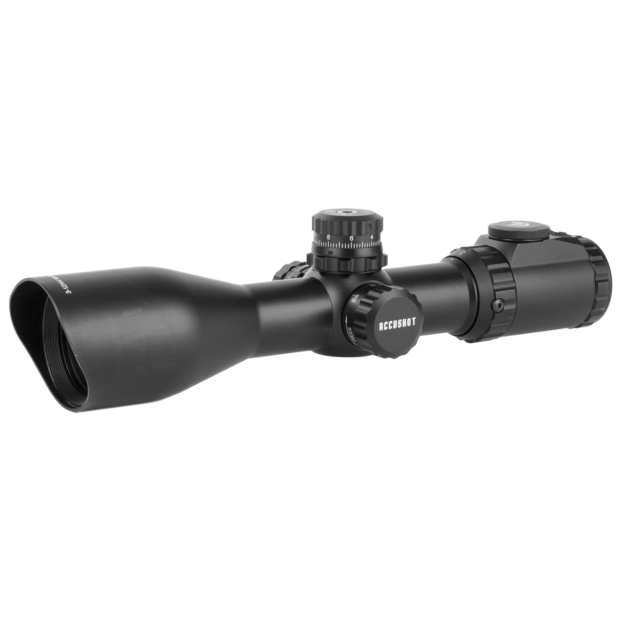 UTG ACCUSHOT® 3-12X44 Compact Rifle Scope Mil-dot 36 Color Reticle BRAND NEW 