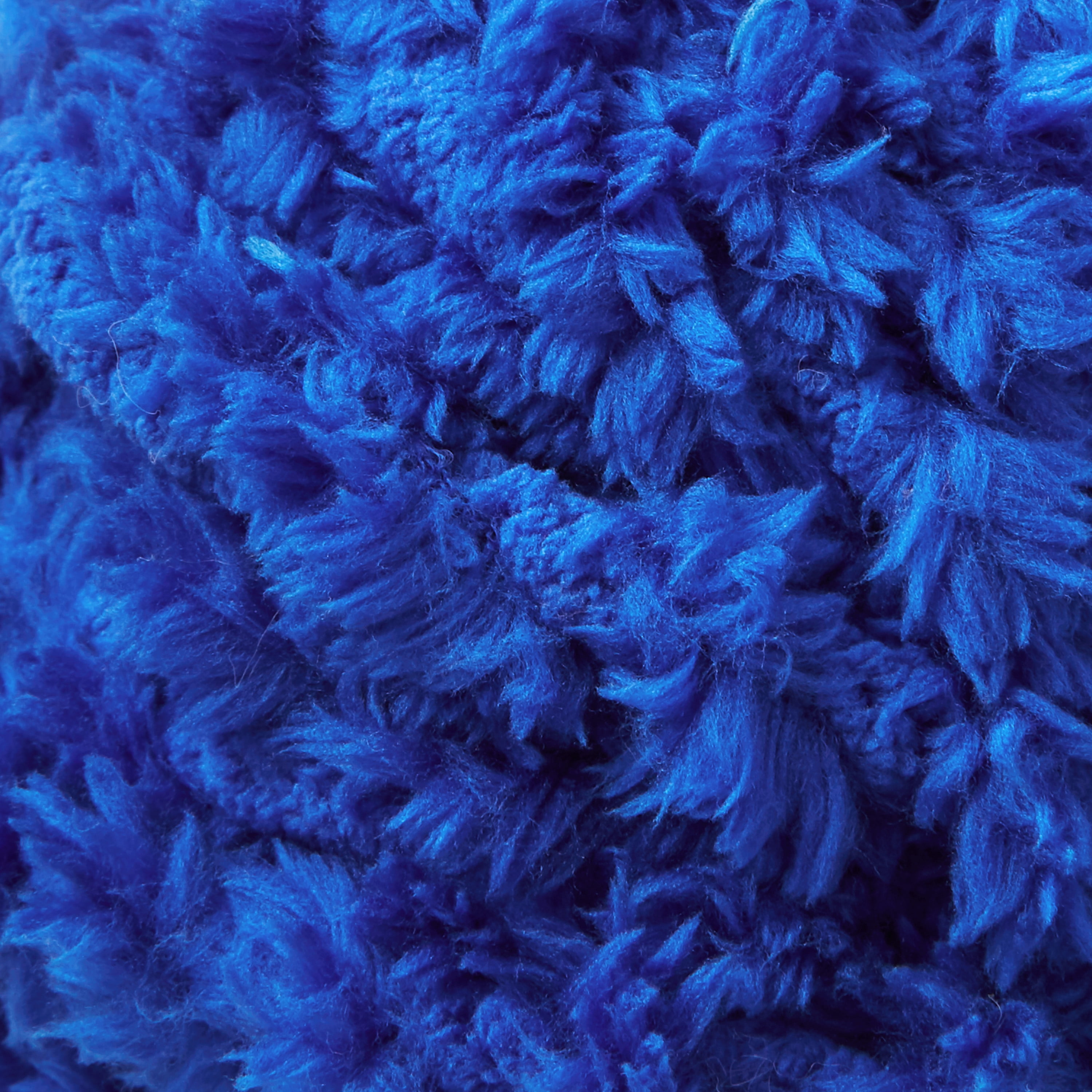 The Pioneer Woman Sherpa Chenille Bright Blue Yarn, 58 yd