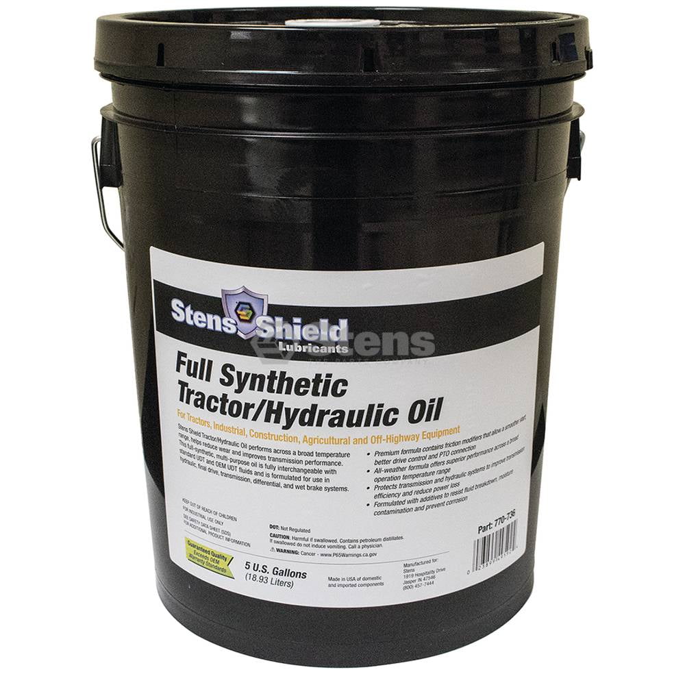 Hydraulic Oil Fullsynthetic, 5 gallon pail
