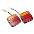 thumbnail image 3 of Luces Traseras para Remolque 2 Uds. 12V 26 LED Parada Lámpara Sumergible Barco Y Camión, 3 of 6