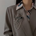 thumbnail image 4 of Broche con colgante de borla oscura para hombres y mujeres, broches barrocos de diamantes de imitación Vintage, Punk, Stay Gothic, Harajuku, joyería de calle, 4 of 4