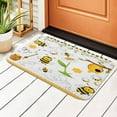 thumbnail image 2 of POINTERTECK Bee Festival Decoration Door Mat Anti-slip Bottom Indoor Outdoor Carpet, 2 of 2