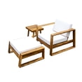 thumbnail image 5 of Weather-resistant Acacia Wood Lounge Set / Spacious Relaxation in Gardens, 5 of 7