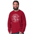 thumbnail image 5 of Death Taxes Defend Freedom Skull Long Sleeve TShirt Men Women Brisco Brands X, 5 of 6
