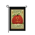 thumbnail image 2 of Halloween Home Pumpkin Garden Banner Linen Double-Sided Pattern Banner, 2 of 6