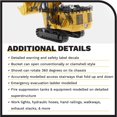 thumbnail image 5 of Diecast Masters 1:87 Caterpillar 6060 Hydraulic Mining Shovel, HO Scale Series Cat Trucks & Construction Equipment | 1:87 Scale Model Diecast Collectible Model 85650, 5 of 8