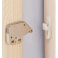 thumbnail image 4 of 2 uds., cerradura de liberación táctil con empuje para abrir, pestillo de Mini punta con resorte para puerta de armario (tamaño pequeño, cerradura de gancho), 4 of 5