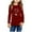 Burgundy, variant on Nrmvnmi Toddler Baby Boys Girls Trendy Graphic Print Crew Neck Long Sleeve Casual Pullover Loose Fit Comfortable Imitation Cotton Clothes 2024 Fashion In Fall Winter