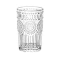 thumbnail image 2 of AMLESO Iced Coffee Glass Cup Embossed Retro Tea Cup Friend Birthday Gifts tall, 2 of 8