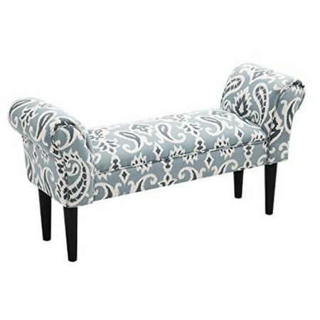 Homcom 40 In Vanity Roll Arm Accent Bench