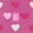 Pink Heart, variant on Heat Holders Lite - Ladies Thin Extra Long Thermal Socks