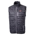 thumbnail image 2 of Men's Cutter & Buck  Black Louisiana Ragin' Cajuns Rainier PrimaLoft Eco Insulated Printed Full-Zip Puffer Vest, 2 of 3