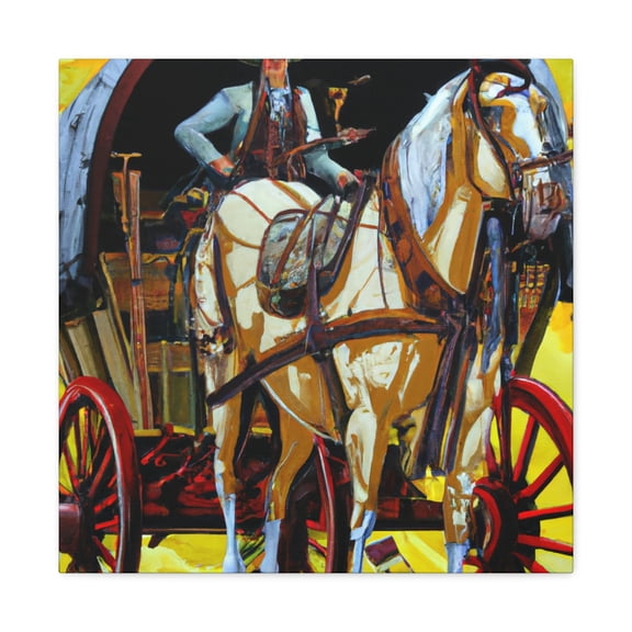 Chuck Wagon Splendor - Canvas