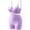 01-Purple, variant on Womens Summer Sport Yoga Set Mesh Athletic V Neck Push Up Bra & High Waist Shorts Outfit Slim Fit Bike Suit Hot Pink Free Size Fashion