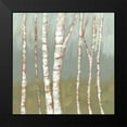 thumbnail image 2 of Goldberger, Jennifer 15x15 Black Modern Framed Museum Art Print Titled - Simple Birchline II, 2 of 5