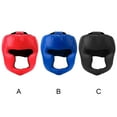 thumbnail image 3 of Casco Protector de Boxeo Naiovety Negro Ajuste Cómodo Absorbe Humedad, 3 of 6