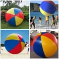 thumbnail image 2 of Pvc Inflatable Ball Yellow For Friends At Physical Education Class 1Pack, 2 of 7
