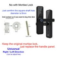 thumbnail image 2 of Tuya Door Locks Biometric Fingerprint Locker Hotel Smart Entry Home Handle App Unlock Digital Intelligent Lock ,More Secure, 2 of 7