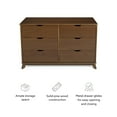 thumbnail image 5 of Powell Plumley 6-Drawer Dresser, Walnut, 5 of 12