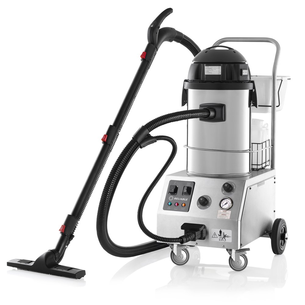 Reliable Tandem Pro Commercial Steam Cleaner with Wet/Dry Vacuum Made