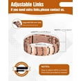 thumbnail image 6 of Wollet 3X Copper Magnetic Bracelet for Men – Pure Copper Jewelry with Neodymium Magnets, 6 of 6