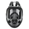 North 5400 Series Full Facepiece Elastomeric Respirator, Four Strap Headband, Dual Cartridge Connectors for N-Series. Size Small (54001S)