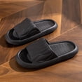 thumbnail image 2 of Slippers for Women,Men And Women Shoes Indoor And Outdoor Home Slippers Fashionable Lightweight Sandals,Womens Slippers,Black,9.5, 2 of 5
