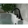 thumbnail image 3 of A&E Bath and Shower Fort Wayne Modern Metal Deck Mount Faucet in Matte Black, 3 of 3