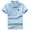 Light Blue, variant on WIBACKER Boys Girls' Short Sleeve School Uniform Shirt Button Closure Pique Polo Tops(2-14T)