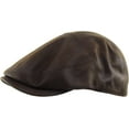 thumbnail image 2 of PU Leather Ivy Hat Golf Driving Ascot Winter Flat Cabbie Newsboy Debonair, 2 of 7