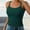 E-358Light Green, variant on FAOWME Women Tanks Tops Sleeveless Suspenders Solid Color Slim Fit Comfortable Camis For Daily Wear Army Green L