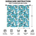 thumbnail image 2 of Blackout Kids Curtains,Blue Dinosaurs with Coins Dynamic Childrens Insulated Curtains Set Of 2,Bedroom Essentials,Toddler Room Decor 42"x84", 2 of 5