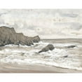 thumbnail image 3 of OToole, Tim 24x20 Black Modern Framed Museum Art Print Titled - Coastal Shoreline II, 3 of 5