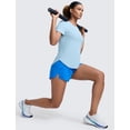 thumbnail image 3 of Remera CRZ YOGA Ligera Deportiva para Entrenamiento Azul Claro L, 3 of 7