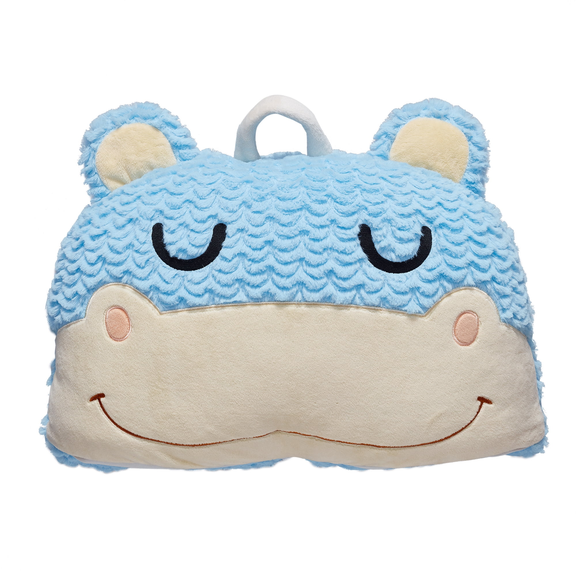 Fantasy Fields Kids Hippo Sleeping Bag, Pajama Party for Sleepovers, Blue
