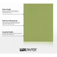 thumbnail image 3 of 8 1/2 x 11 Paper - Avocado (50 Qty.), 3 of 9