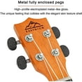 thumbnail image 4 of EASTROCK Mahogany Soprano Ukulele Beginner Kit 21 inch Solid Wood with Arched Back & Aquila Strings & Gig Bag, 4 of 6
