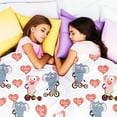 thumbnail image 4 of Flannel Fleece Throw Blanket, Soft Large Throw Blanket, Lightweight Cozy Plush Throw Blanket Fit Sofa Bed, 30"x40", Pigs and Elephants, 4 of 7